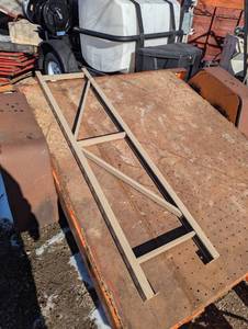 lot 153 image: Like New Garage Rack Upright - 18 x 6