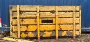 lot 173 image: Heavy Duty Truck Box Sides - approximately 40 high - Commercial grade