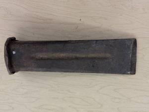 lot 3 image: Large Iron Wedge