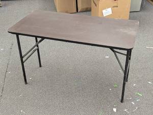 lot 61 image: 48 x 24 - Heavy Duty Folding Table