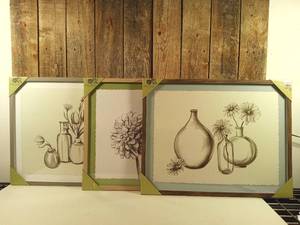 lot 29 image: Wall Decor (set of 3)