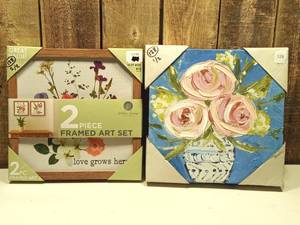 lot 128 image: Wall Decor (set of 2)