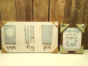 lot 131 image: Wall Decor (set of 4)