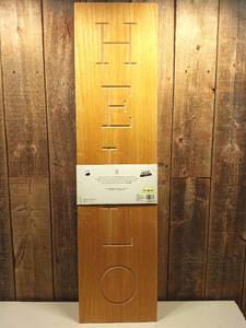 lot 57 image: 40x10 Reversible Wood Leaner - Threshold