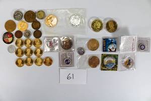 lot 61 image: Presidential Coin and Medal Lot