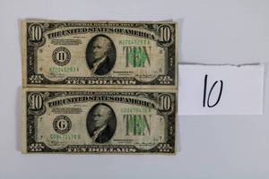 lot 10 image: U.S. 1934 A Federal Reserve Bank Notes