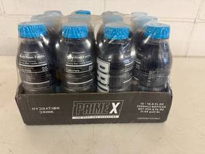 lot 273 image: 12x 16.90z PrimeX Blue (Cherry Freeze-per Google Search)