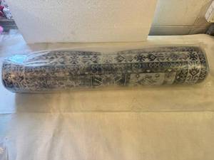 lot 41 image: SSS. Washable Runner(ivoryBlue)