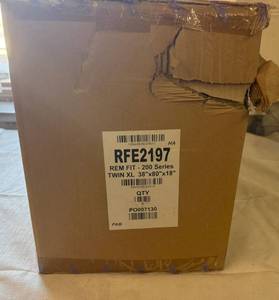 lot 47 image: SSS. 8x Remfit 200 Series TwinXL Matress Pad