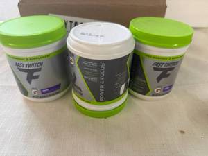 lot 60 image: SSS. 3x Gatorade Fast Twitch-Grape