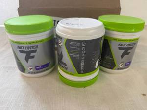 lot 62 image: SSS. 3x Gatorade Fast Twitch-Grape