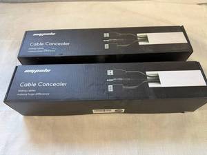 lot 84 image: MM. 2x Om Pole Cable Concealors