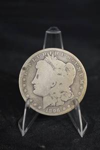 lot 34 image: Morgan Silver Dollar 1896-O