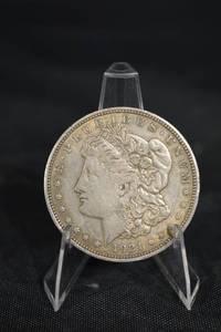 lot 38 image: Morgan Silver Dollar 1921-D - One Dollar, 90% Silver