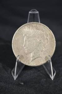 lot 39 image: Peace Dollar 1923 United States Silver Dollar Coin