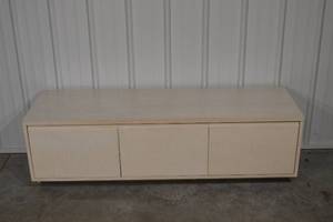 lot 81 image: Shell Lake Woodcrafters 60in Base Cabinet - 3 Doors, 18.25in D