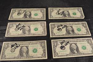lot 102 image: United States One Dollar Star Notes 2017 (Lot of 6)