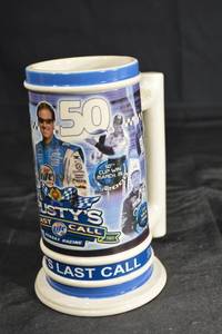 lot 124 image: Rustys Last Call Collector Stein - NASCAR Licensed with Certificate of Authenticity