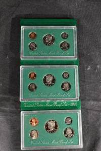 lot 231 image: United States Mint Proof Set - 1996, 1997, 1998