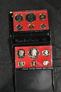 lot 244 image: United States Proof Sets 1973 And Bicentennial (Lot of 2)