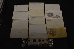 lot 246 image: U.S. Mint Uncirculated Coin Sets - Assortment (1972-1990)