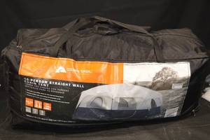 lot 280 image: Ozark Trail 10-Person Straight Wall Cabin Tent - 14 x 10 ft Family Camping Tent