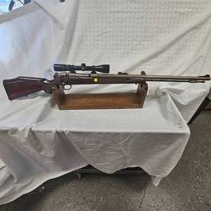 lot 21 image: Austin Halek 50 Cal Stainless wScope