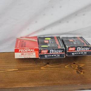 lot 30 image: Federal 380acp Ammo, 2 12 boxes, 125 rds approx