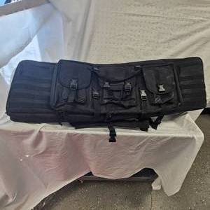 lot 50 image: Tactical Assault Rifle Case, Hold 2 Rifles, 42 Long