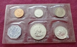 lot 4 image: 1960 U.S. Mint Proof Set - No Envelope