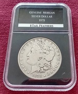 lot 26 image: 1878 Morgan Dollar - 8TF