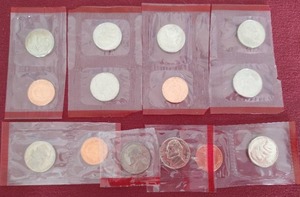 lot 62 image: (10) Uncirculated Nickels - All Sealed