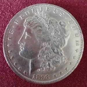lot 93 image: 1898 Morgan Dollar