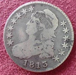 1813 Capped Bust Half Dollar - Wow!