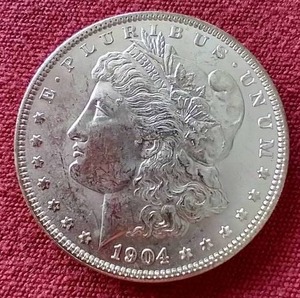 lot 155 image: Beautiful 1904-O Morgan Dollar