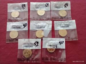 lot 164 image: (8) Presidential Dollars in Packets