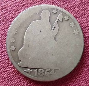 lot 191 image: 1854-O Arrows at Date Liberty Seated Half Dollar