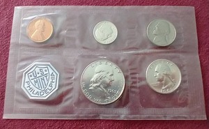 lot 195 image: 1963 U.S. Mint Proof Set - No Envelope