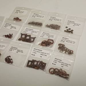 lot 429 image: Lot of Antique copper alloy finings. 13 packages total.