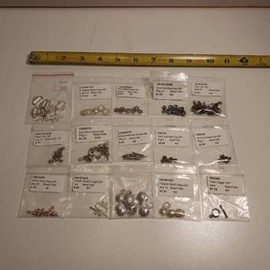 lot 432 image: Lot of Mixed metal color jewelry findings