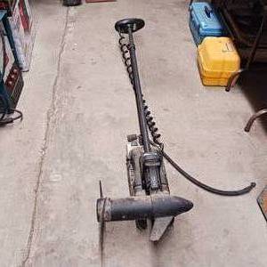 lot 167 image: Minn Kota PowerDrive trolling motor