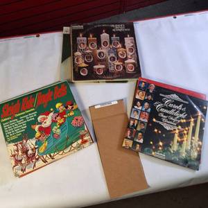 lot 384 image: Large Collection of Vintage Christmas LPs