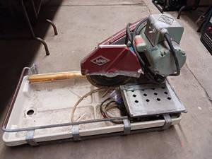 lot 215 image: MK-101 wet tile saw from MK Diamond Products
