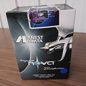 lot 216 image: In original box Anest Iwata Supernova WS400 spray gun kit
