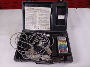 lot 228 image: Hopkins Tow Doctor Vehicle Wire Harness Test Unit designed to troubleshoot and test trailer wiring connections.