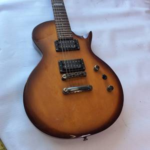 lot 7 image: ESP LTD EC-10 electric guitar in a 2-tone burst finish.