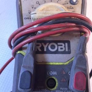lot 283 image: Ryobi TEK4 RP4020 digital multimeter