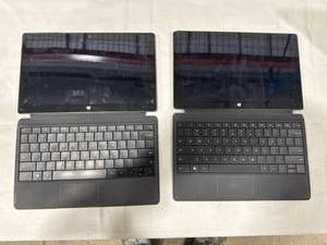 lot 1757 image: Two Microsoft Surface RT Tablets (untested - no chargers)