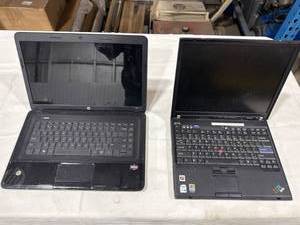 lot 1758 image: HP 2000 & Lenovo T60 Laptops (untested -no chargers)
