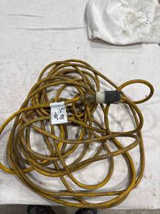 lot 1789 image: 50ft Yellow Electrical Extension Cord